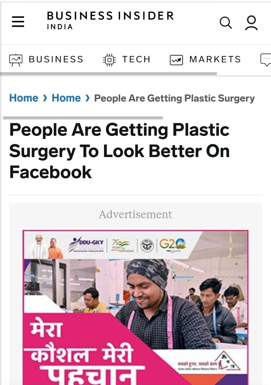 Plastic Surgery To Look Better On Facebook